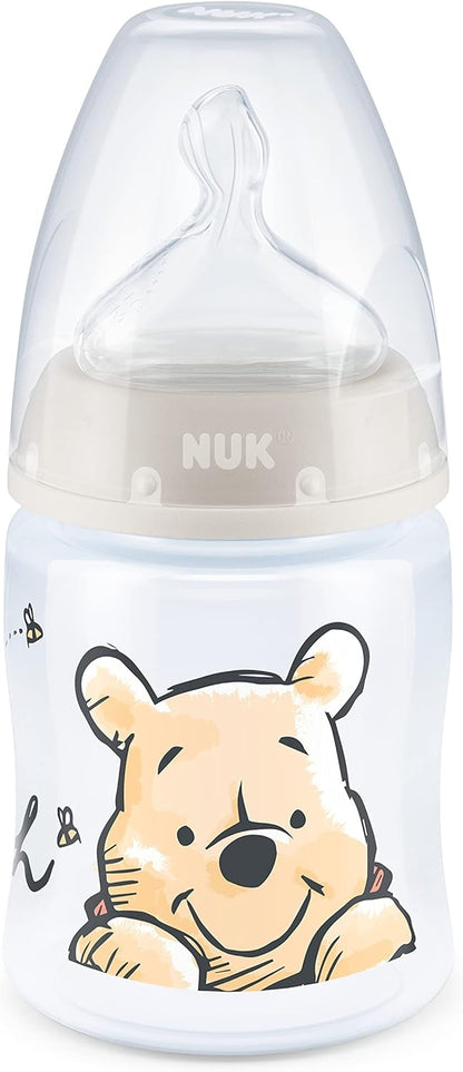 NUK First Choice+ BOUTEILLE 150 ml 0-6 m indicateur de température WINNIE L’OURSON