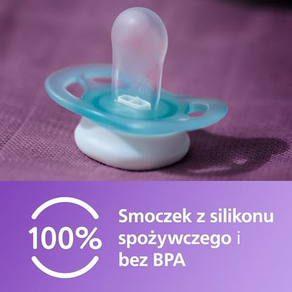Philips Avent Ultra Start smoczek uspokajający x2 0-2m