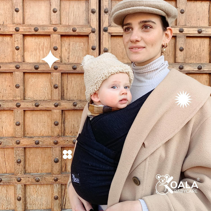 KOALA BABYCARE šátek na nošení dětí 2v1