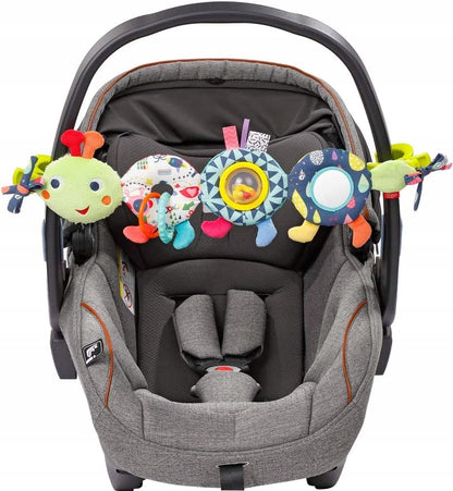 FEHN łańcuch zawieszka do wózka łóżeczka fotelika 53 cm GĄSIENICA – zdjęcie produktu 3
