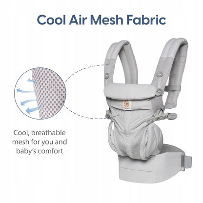 ERGOBABY OMNI 360 COOL AIR MESH εργονομικός μάρσιπος 3,2-20,4kg