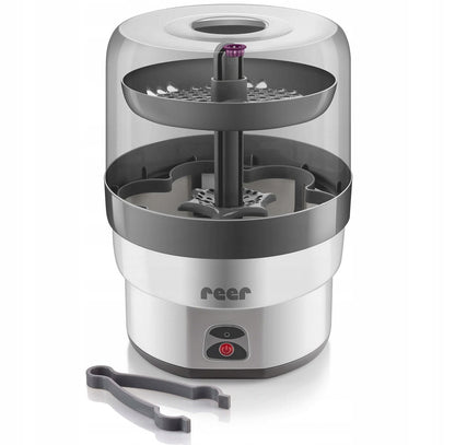 REER VapoMax PARNÝ STERILIZÁTOR na 6 fliaš + kliešte