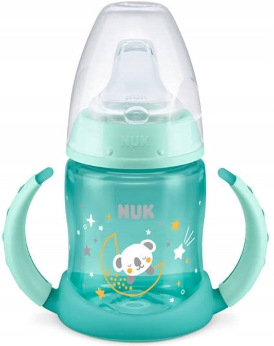 NUK Learner Cup HRNEK 150 ml ukazatel teploty SVÍTÍ VE TMĚ