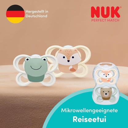 NUK Kubuś Puchatek Air smoczek uspokajający silikonowy 0-6m x2 – zdjęcie produktu 5
