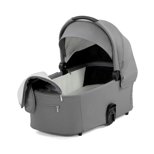 KINDERKRAFT gondola do wózka NEA UPF50+ kompaktowa – PLATINIUM GREY – zdjęcie 1