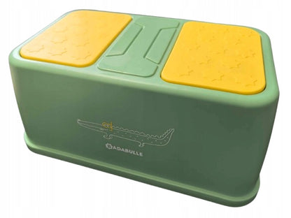 BADABULLE pedana antiscivolo per bambini fino a 60 kg COCCODRILLO