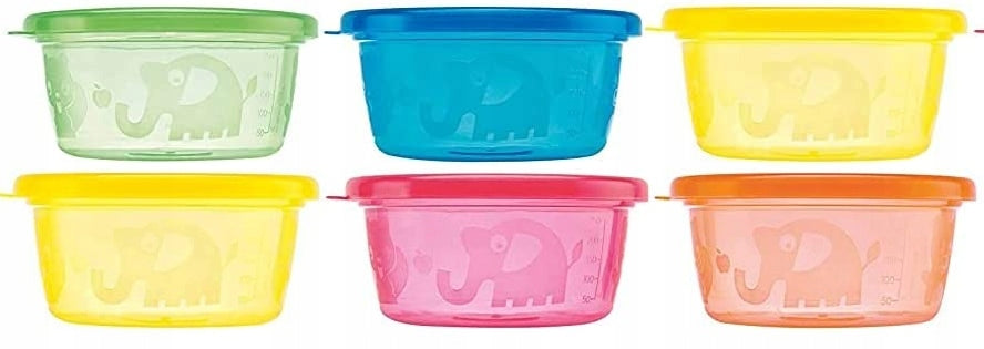 NUBY snackbakjes 6x300