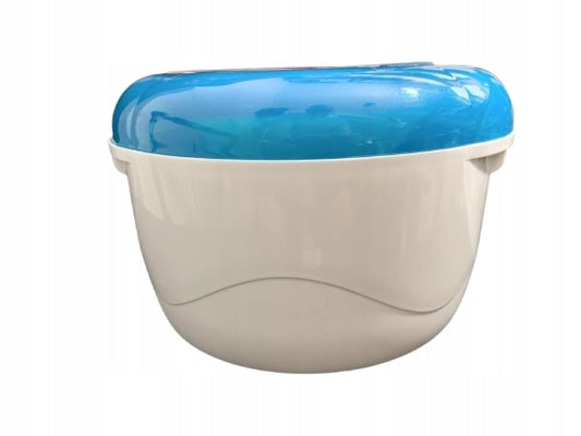 BADABULLE sterilizzatore a microonde + cestello per 5 biberon e accessori
