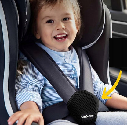 BUCKLE-UPP protection against unfastening seat belts