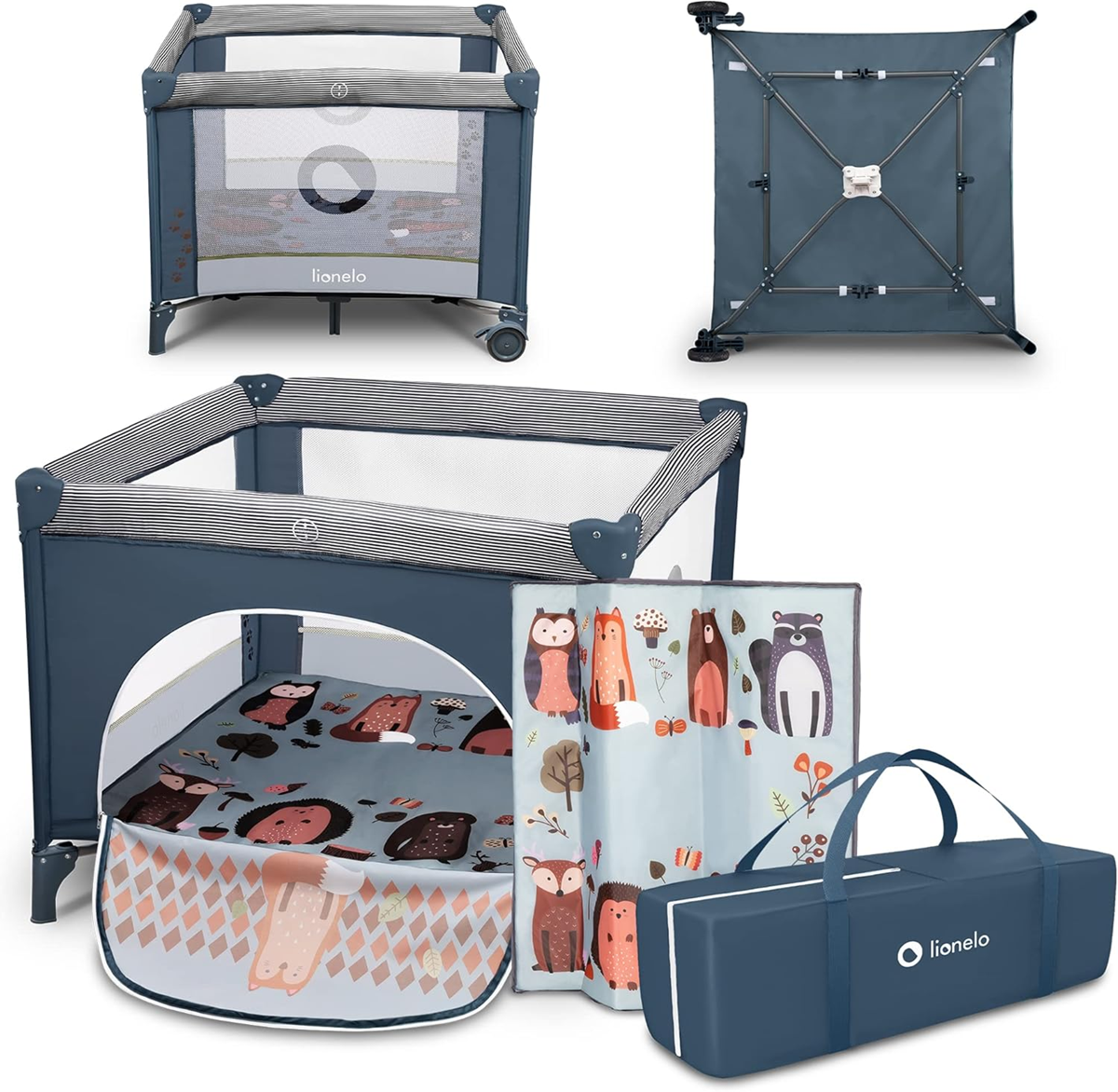 LIONELO FIE travel cot