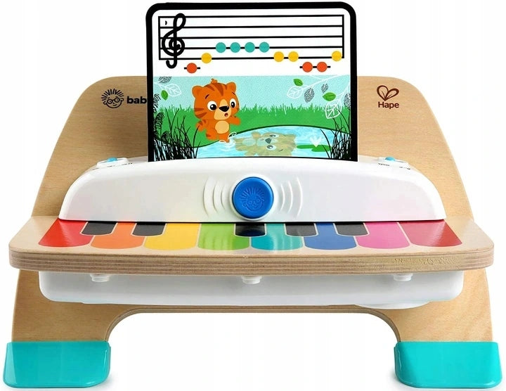 BABY EINSTEIN Hape Magic Touch drewniane pianinko dotykowe 18 x 30 cm – zdjęcie produktu 2