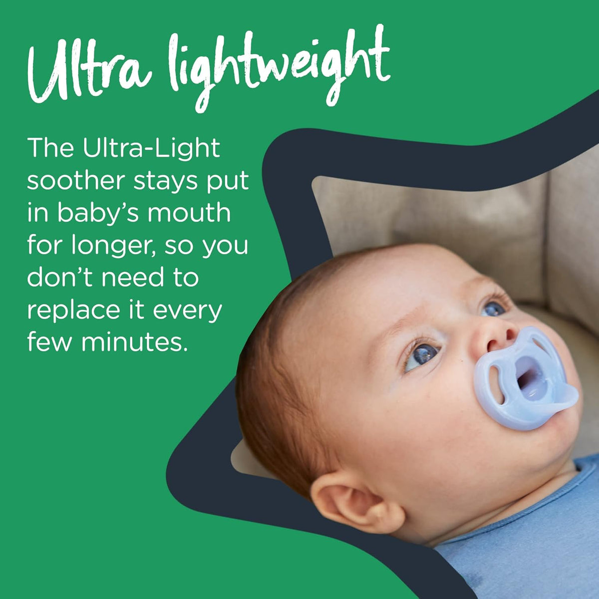 TOMMEE TIPPEE Ultra Light suzetă calmantă x2 0-6 luni
