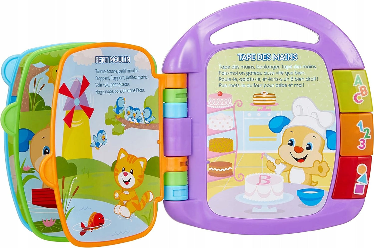 FISHER-PRICE CDH49 libro elettronico educativo LINGUA ITALIANA