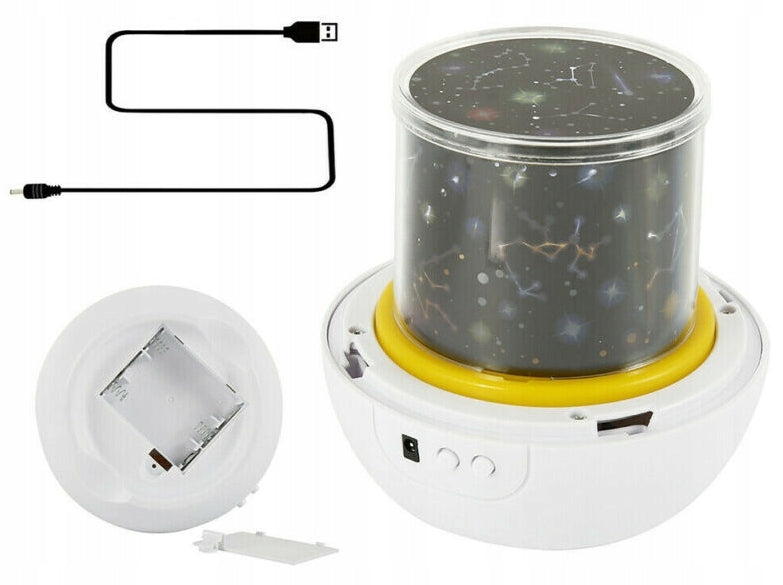 SPECIAL SWEETprojector lampcolour whitedimensions 13 x 12 cmpowered by USB cable (supplied)materials ABS, PCas