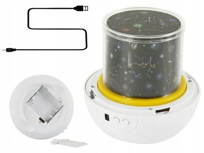 SPECIAL SWEETprojector lampcolour whitedimensions 13 x 12 cmpowered by USB cable (supplied)materials ABS, PCas