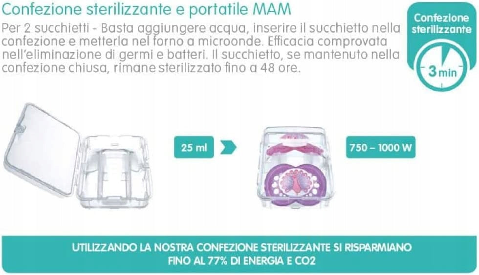 MAM Comfort Schnuller x2 3-12 Monate