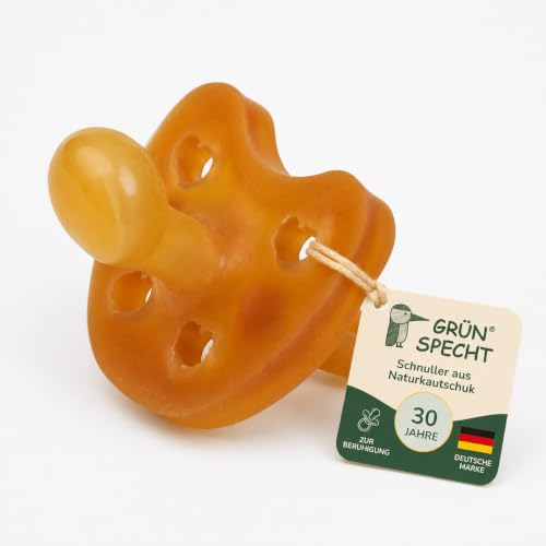 GRÜNSPECHT smoczek z kauczuku naturalnego 0-6m