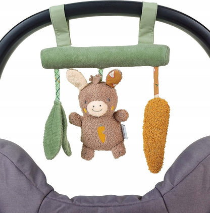 STERNTALER Donkey Emmiliustrapeze with toys for pram, recliner, car seatage 0 +multicolouredwidth 20