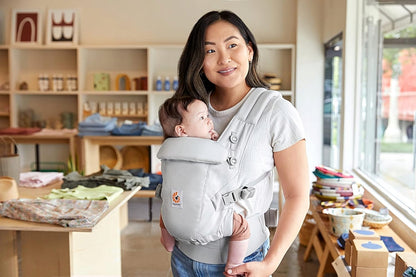 ERGOBABY ADAPT SoftTouch Cotton mochila portabebés ergonómica 3,2-20 kg