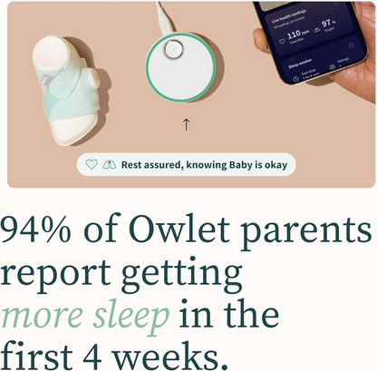 OWLET DREAM SOCK smart oxygen and pulse monitor for infants