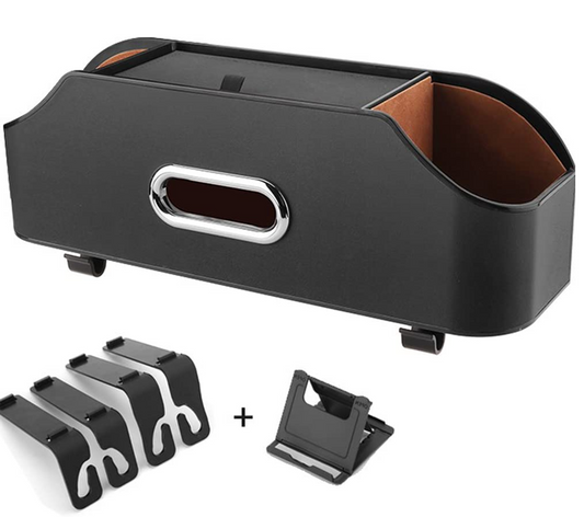 CARODI organizer auto multifunzione per bottiglie salviette accessori