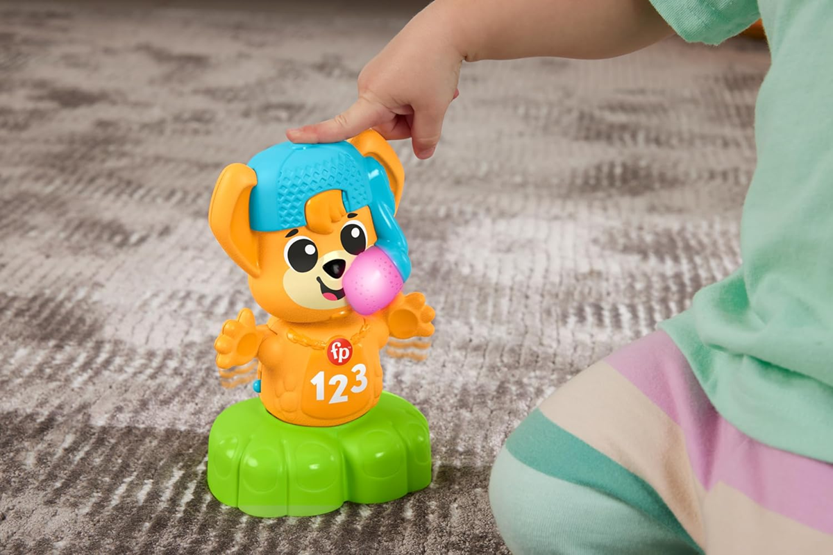 FISHER-PRICE Animal Band interaktivní LIŠKA italský jazyk