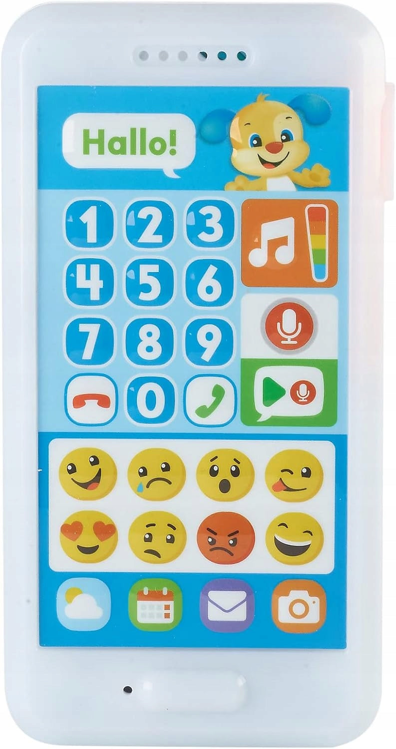 Fisher-Price FPR14 smartphone interactivo graba un mensaje para bebés
