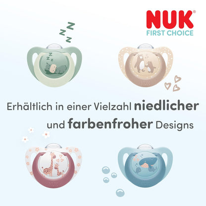 NUK First Choice smoczek uspokajający silikonowy x2 18-36m – zdjęcie produktu 3