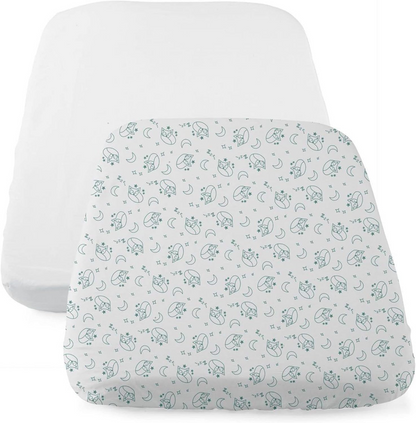 CHICCO NEXT2ME sábana para cuna x2 50x83 para bebés