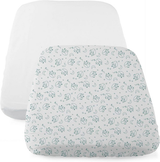 CHICCO NEXT2ME σεντόνι για βρεφικό κρεβάτι x2 50x83