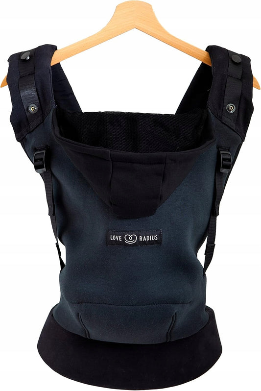 LOVE RADIUS marsupio ergonomico con cappuccio HOODIE CARRIER