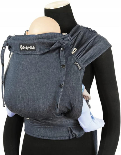 DIDYMOS DidyKlicksoft carriercolour grey3-20kgWearing options: on the parent's back, facing the