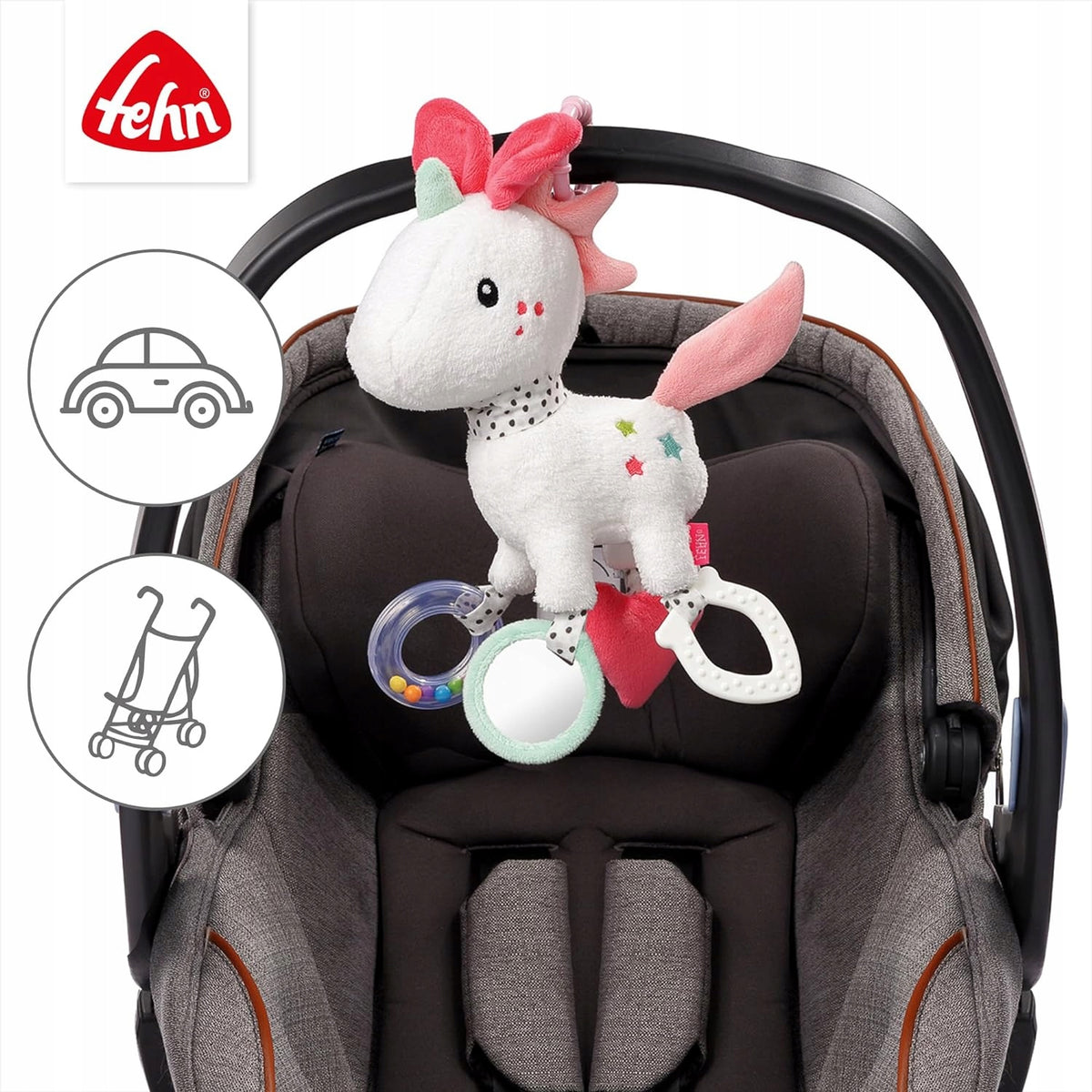 FEHN Aiko&Yuki pendant for pram, car seat, stroller