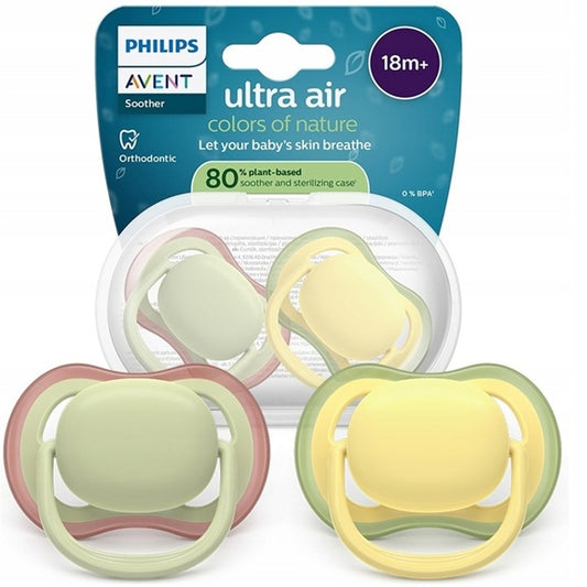 PHILIPS AVENT Ultra Air chupetas x 2 18msc+