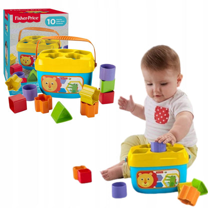 FISHER-PRICE sorter Pierwsze klocki 10klocków 6m+ – zdjęcie produktu 5