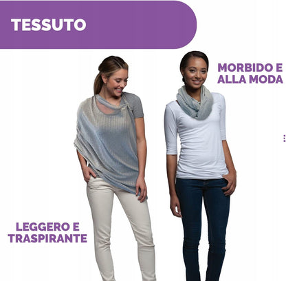 CHICCO Boppy Infinity szal i dyskretna osłona do karmienia 2w1 – zdjęcie produktu 4