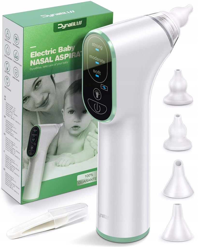 Aspirator electric de nas DynaBliss cu lampă