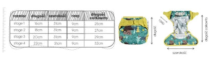 CLOSE POPIN scutec reutilizabil All-in-One 3,5-16 kg