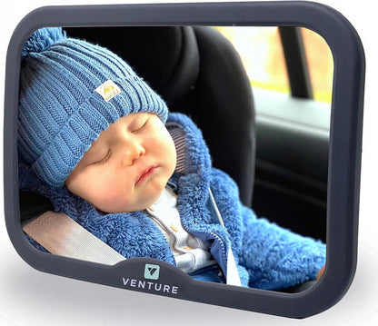 Espejo retrovisor para coche para vigilar al bebé 17,5 x 24,5 cm