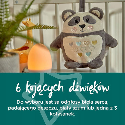 TOMMEE TIPPEE Pip le Panda PELUCHE avec son SANS LUMIÈRE