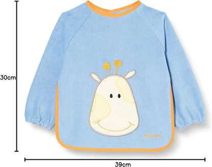 PLAYSHOES bavaglino con maniche grembiulino 9m+