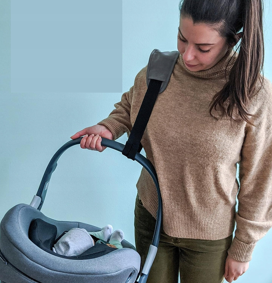 ZAMBOO pas na ramię do przenoszenia fotelika samochodowego 72-143 cm – zdjęcie produktu 6