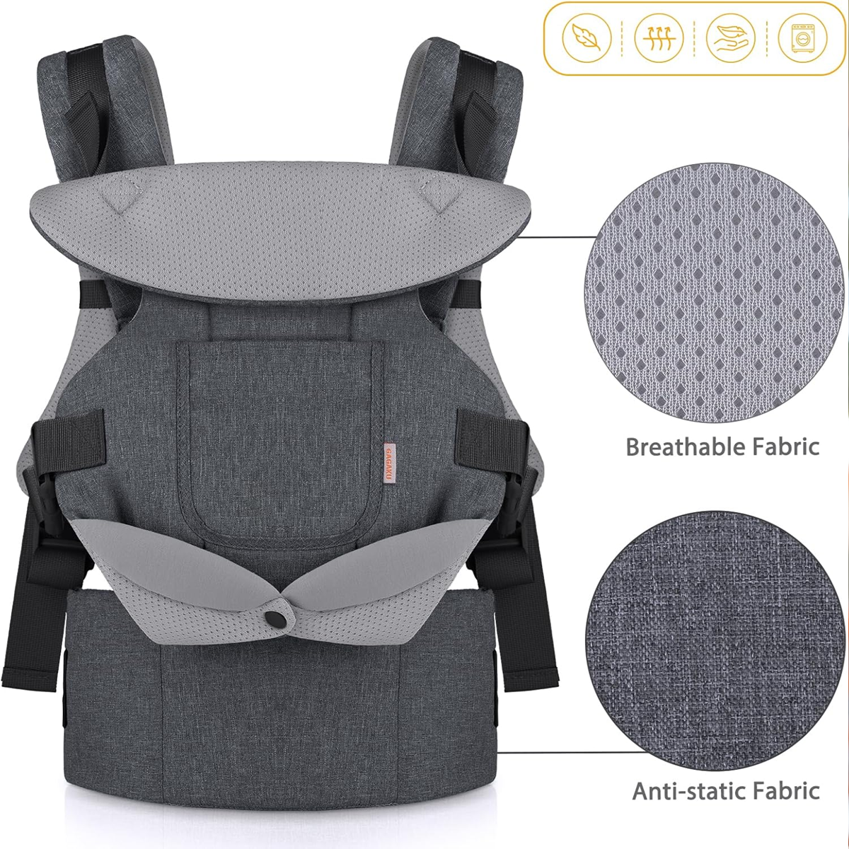 GAGAKU ergonomic baby carrier
