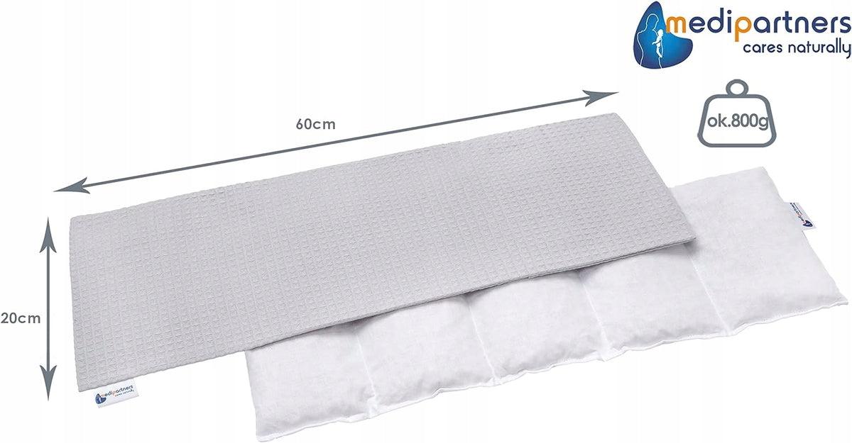 MEDIPARTNERS groot 800g 60x20 cm MINKY flapjack thermoformer met kersenpitten