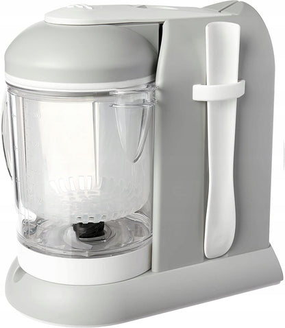 BEABA Babycook ROBOT KUCHENNY 4w1 parowar, mikser, podgrzewacz, rozmrażacz, szary, 1100 ml, BPA free
