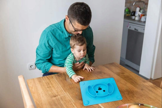 TODDLER Tellerunterlage 3 FÄCHER rutschfest