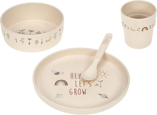 LASSIG set di stoviglie senza melamina Garden Explorer