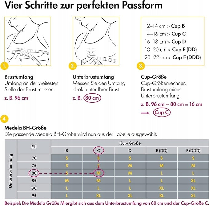 MEDELA biustonosz do karmienia i odciągania pokarmu 3w1 S – zdjęcie produktu 6