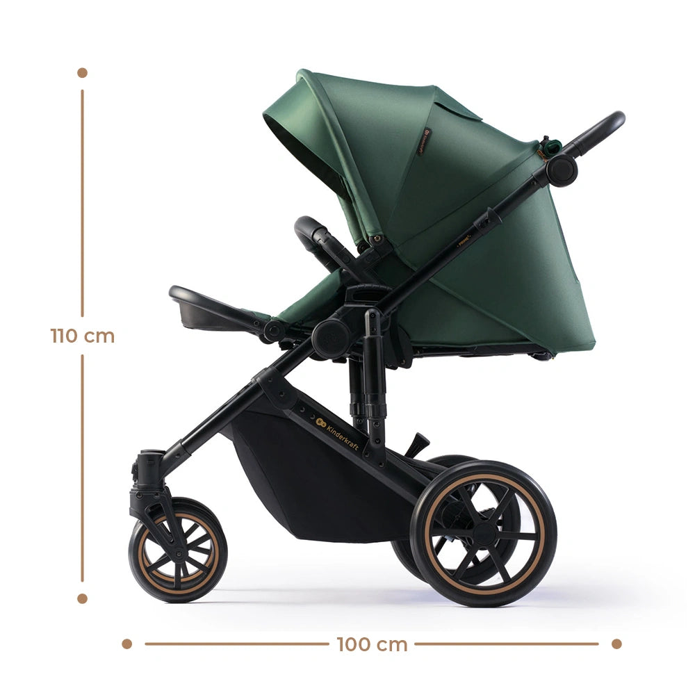 KINDERKRAFT PRIME2 poussette multifonction 2-en-1 jusqu'à 22kg