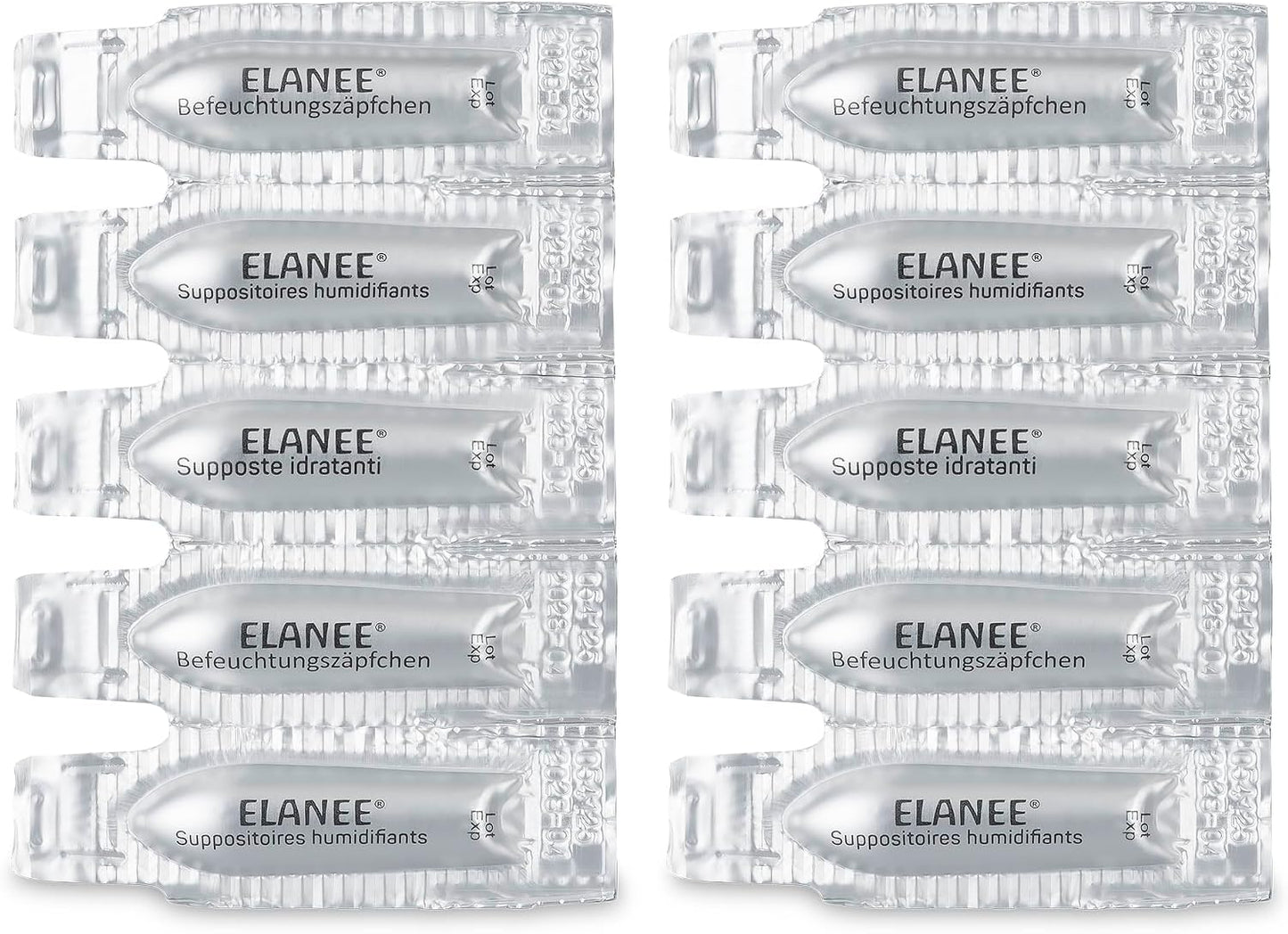 ELANEE nawilżające globulki dopochwowe bez hormonów x10 – zdjęcie produktu 3